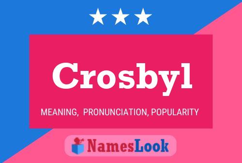 Crosbyl Name Poster