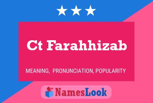 Ct Farahhizab Name Poster