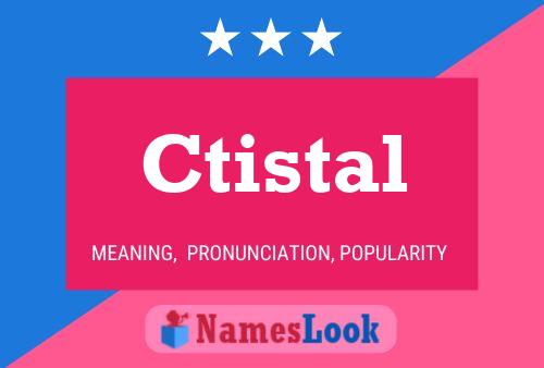 Ctistal Name Poster