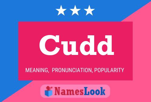 Cudd Name Poster