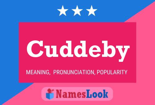 Cuddeby Name Poster