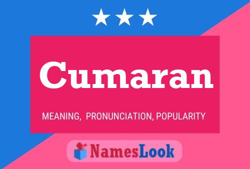 Cumaran Name Poster