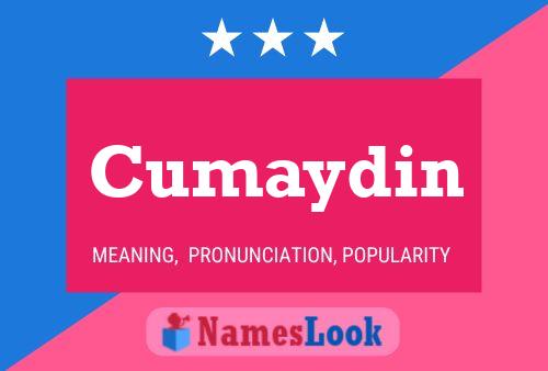 Cumaydin Name Poster