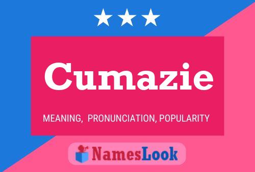 Cumazie Name Poster