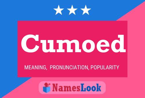 Cumoed Name Poster