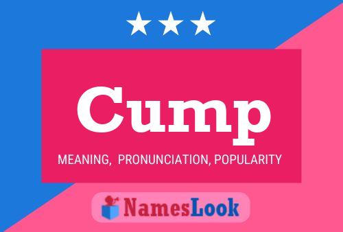 Cump Name Poster