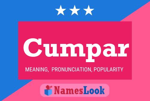 Cumpar Name Poster