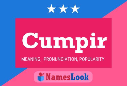 Cumpir Name Poster