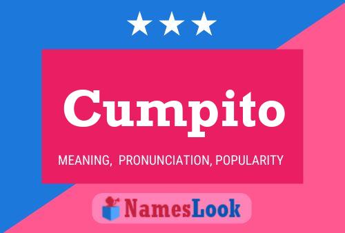 Cumpito Name Poster