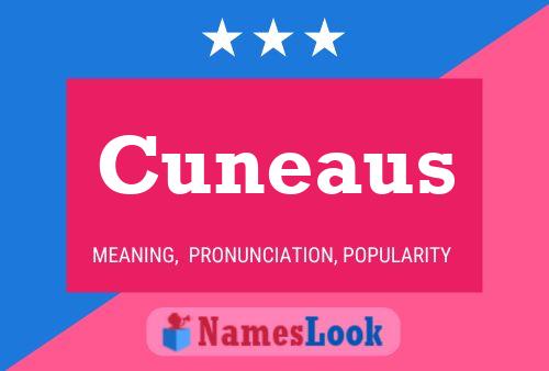 Cuneaus Name Poster