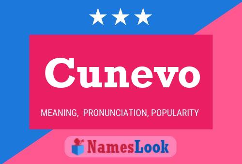 Cunevo Name Poster