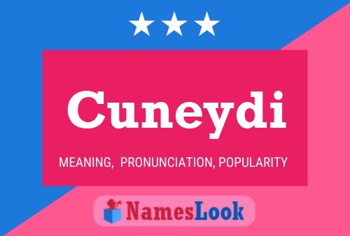 Cuneydi Name Poster