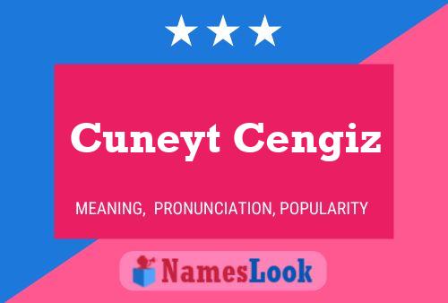 Cuneyt Cengiz Name Poster