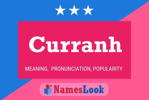 Curranh Name Poster