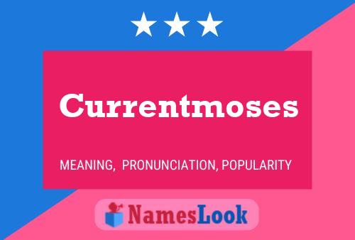 Currentmoses Name Poster