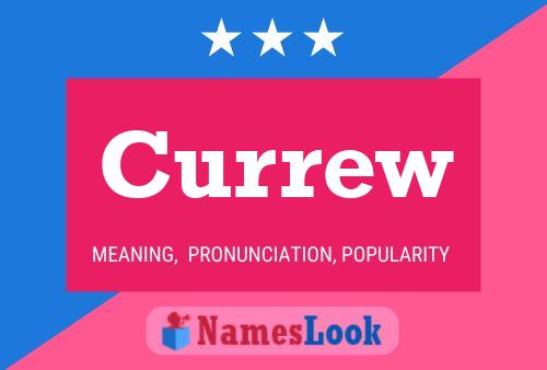 Currew Name Poster