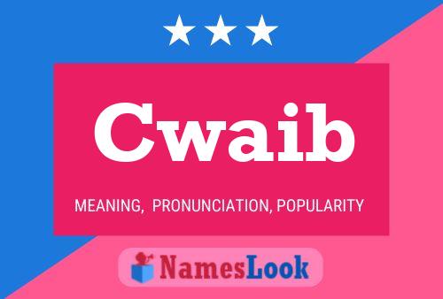 Cwaib Name Poster