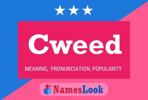 Cweed Name Poster