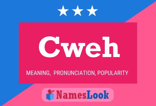 Cweh Name Poster