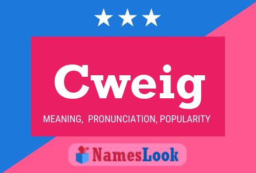 Cweig Name Poster