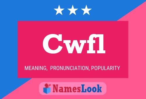 Cwfl Name Poster