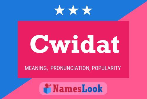 Cwidat Name Poster