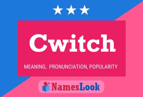 Cwitch Name Poster