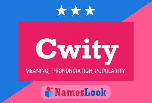 Cwity Name Poster