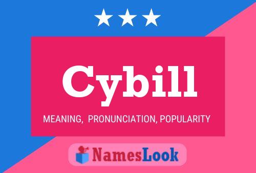 Cybill Name Poster