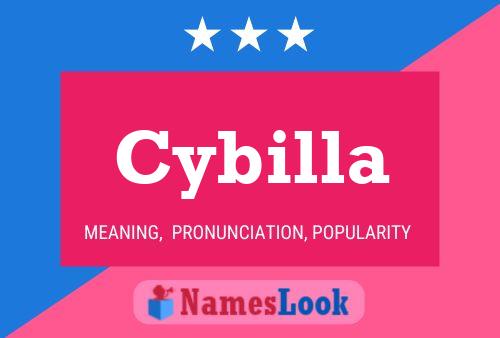 Cybilla Name Poster