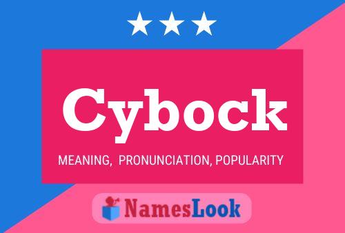 Cybock Name Poster