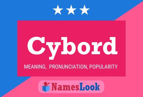 Cybord Name Poster