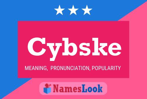 Cybske Name Poster