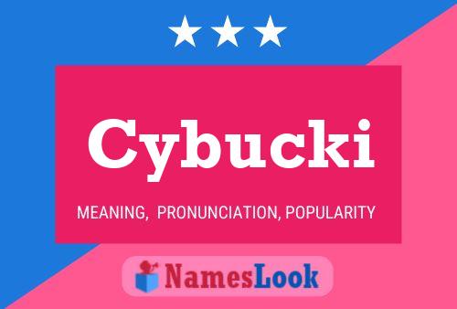 Cybucki Name Poster