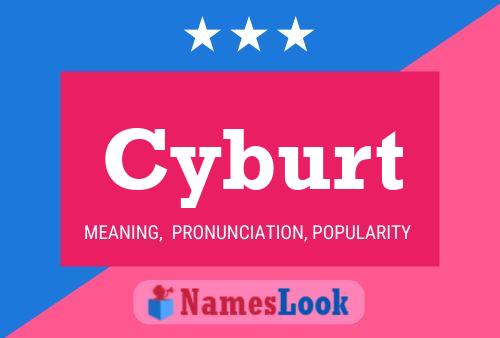 Cyburt Name Poster