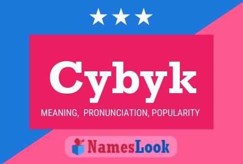 Cybyk Name Poster