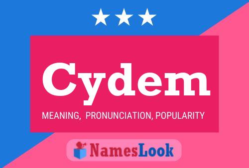 Cydem Name Poster