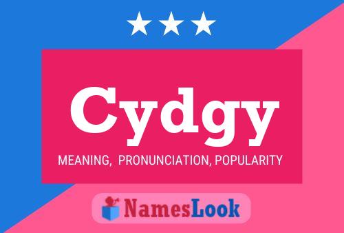 Cydgy Name Poster