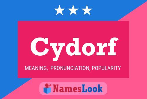 Cydorf Name Poster