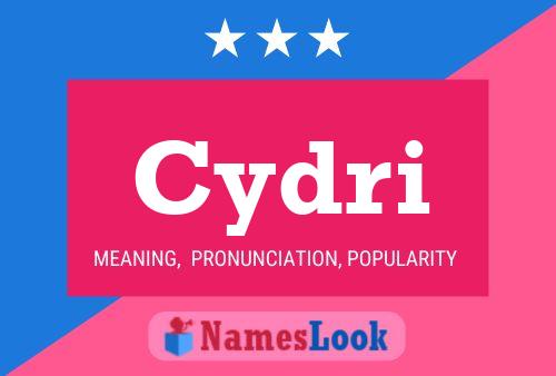 Cydri Name Poster