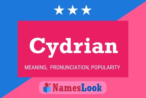 Cydrian Name Poster