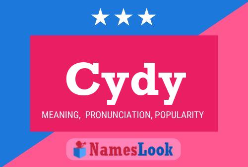 Cydy Name Poster