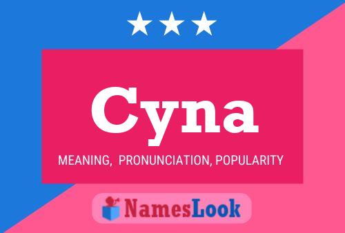 Cyna Name Poster