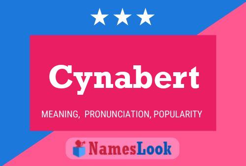 Cynabert Name Poster