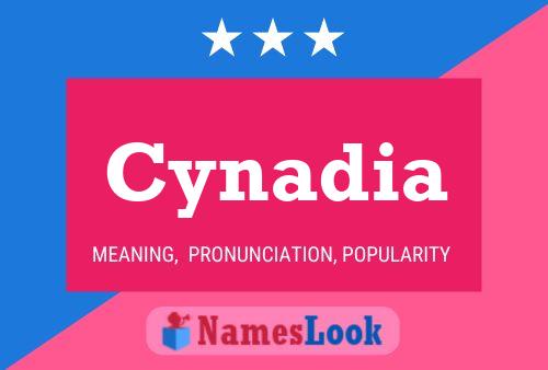 Cynadia Name Poster