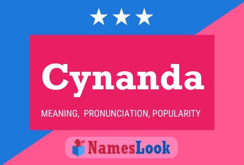 Cynanda Name Poster