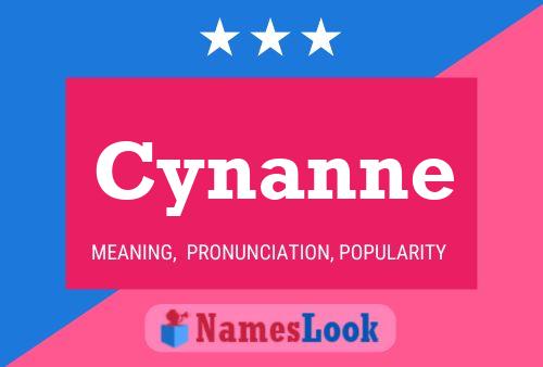 Cynanne Name Poster