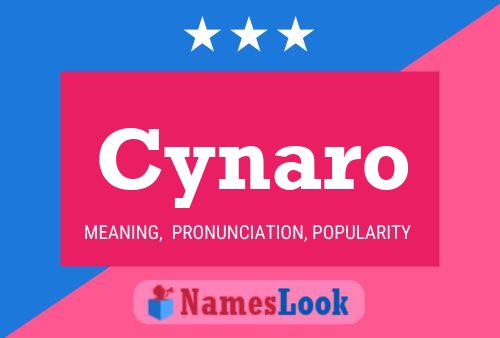 Cynaro Name Poster