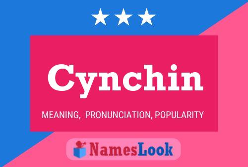 Cynchin Name Poster