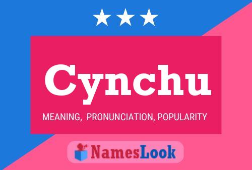 Cynchu Name Poster